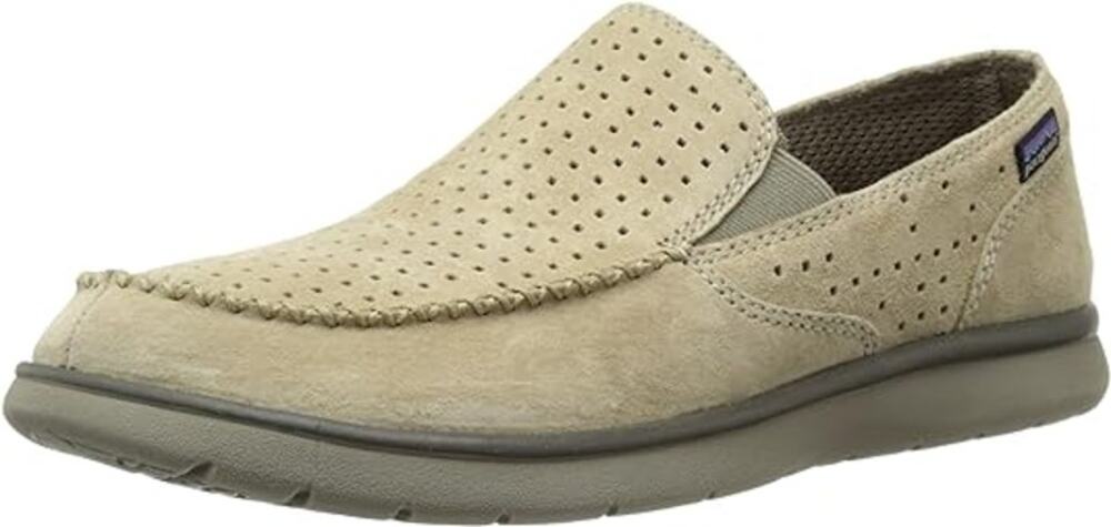 Patagonia Maui Air Retro Khaki Slip On Sneakers Everyday Casual Cozy Beige 10.5